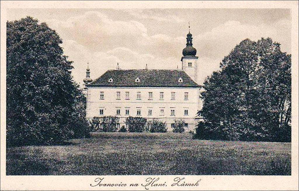 013_1916_ivanovice-zamek.jpg - Ivanovice na Hané - zámek - asi rok 1916.